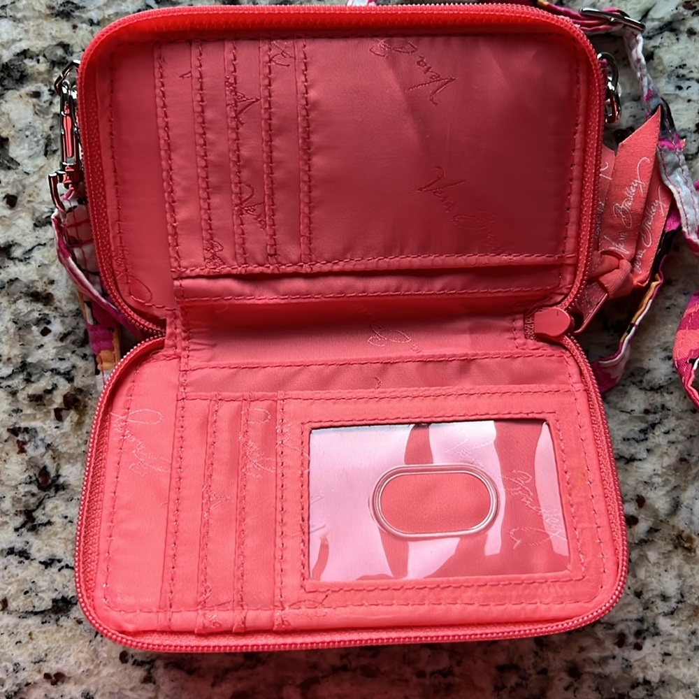 Vera Bradley all in one crossbody purse - Picture 6 of 6
